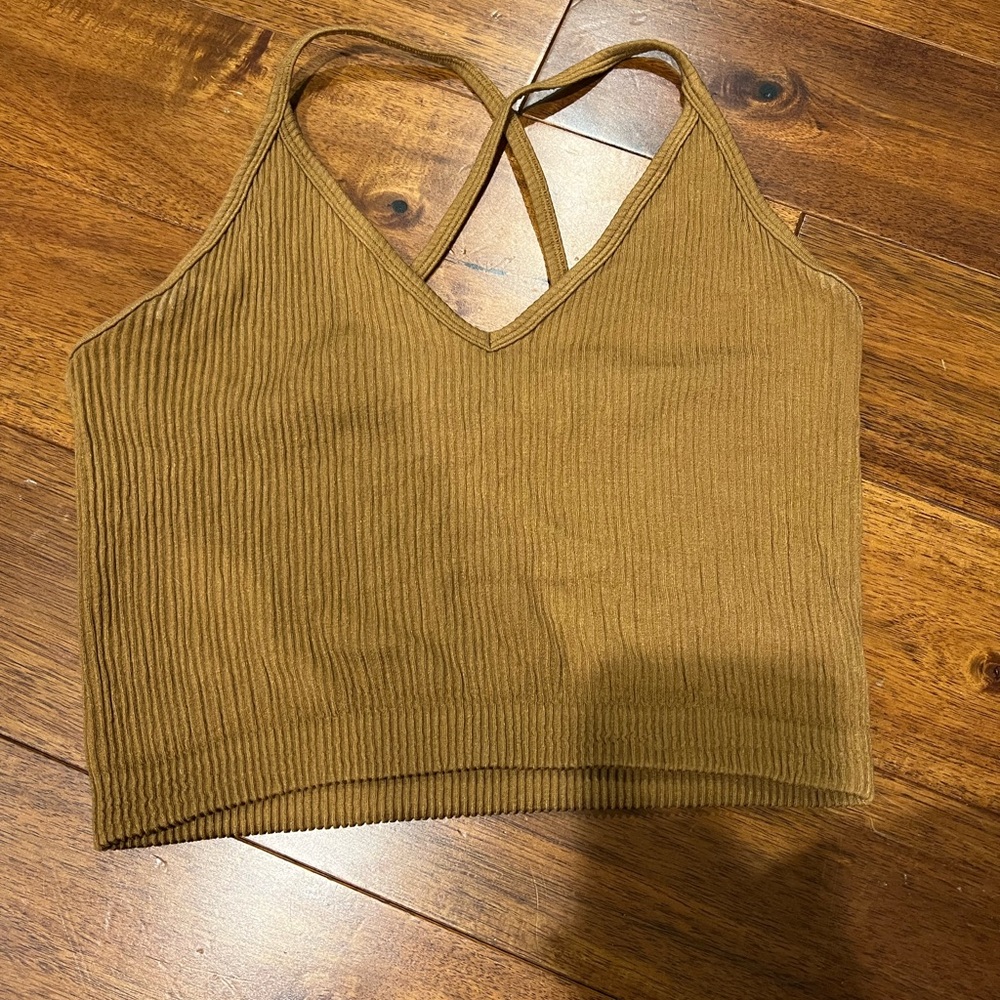 Cross-Back Tank Top